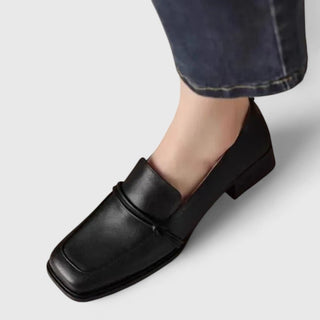 Women's Square Toe Slip-On Loafers