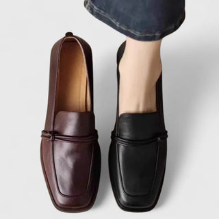 Women's Square Toe Slip-On Loafers
