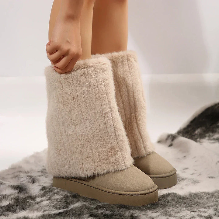Women's Tall Plush Shaft Boots