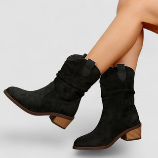 Women's Pull-Tab Mid-Calf Boots
