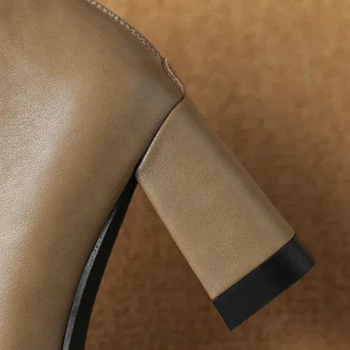Women's Pointed Toe Heeled Ankle Boots