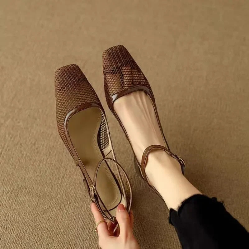 Celesta™| Block Heel Sandals