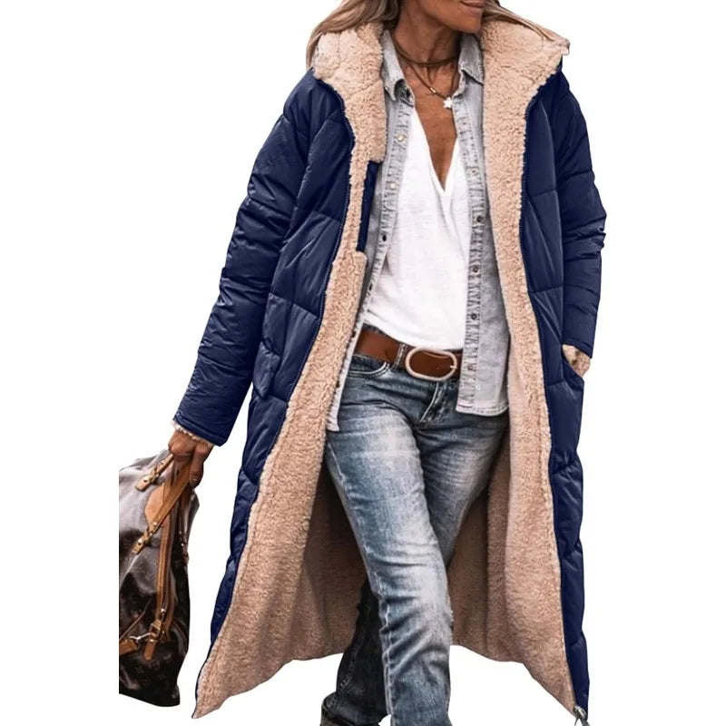 Lena Reversible Hooded Puffer Coat