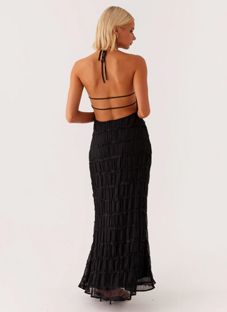 Women's Halter Maxi Dress