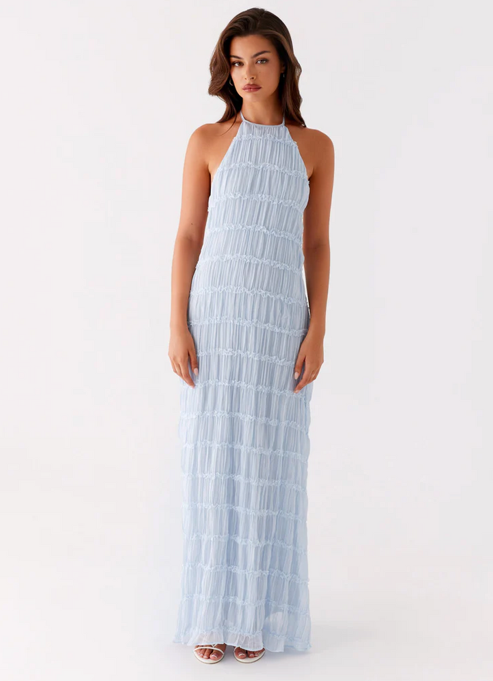 Women's Halter Maxi Dress