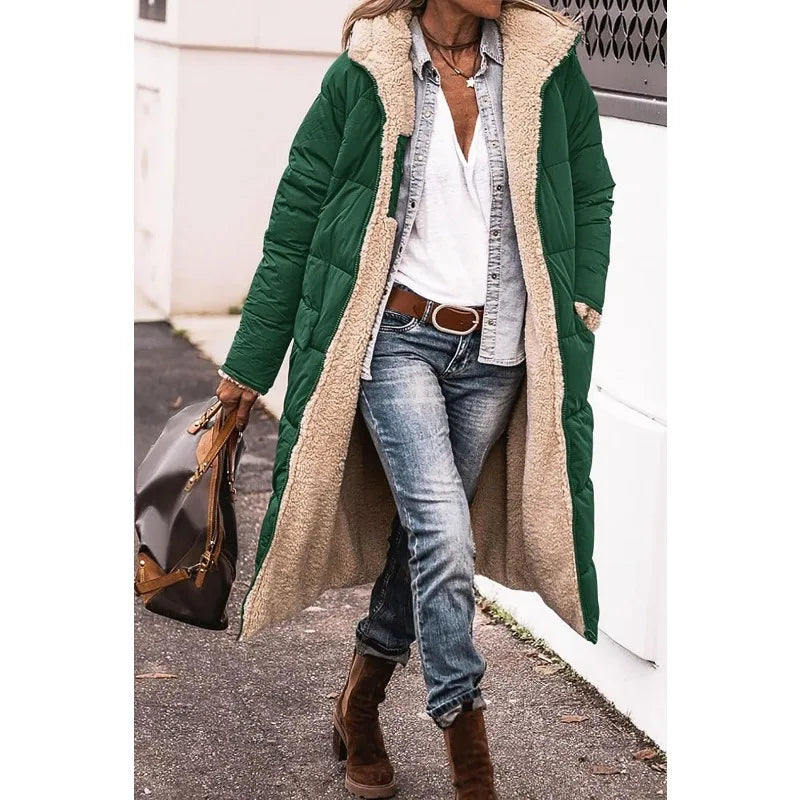 Lena Reversible Hooded Puffer Coat