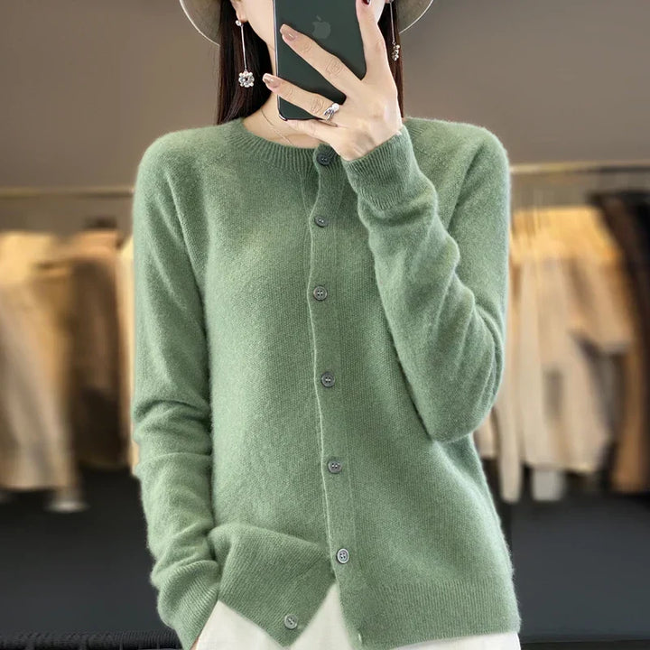 Women's Button Front Knit Cardigan