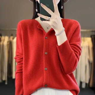 Women's Button Front Knit Cardigan