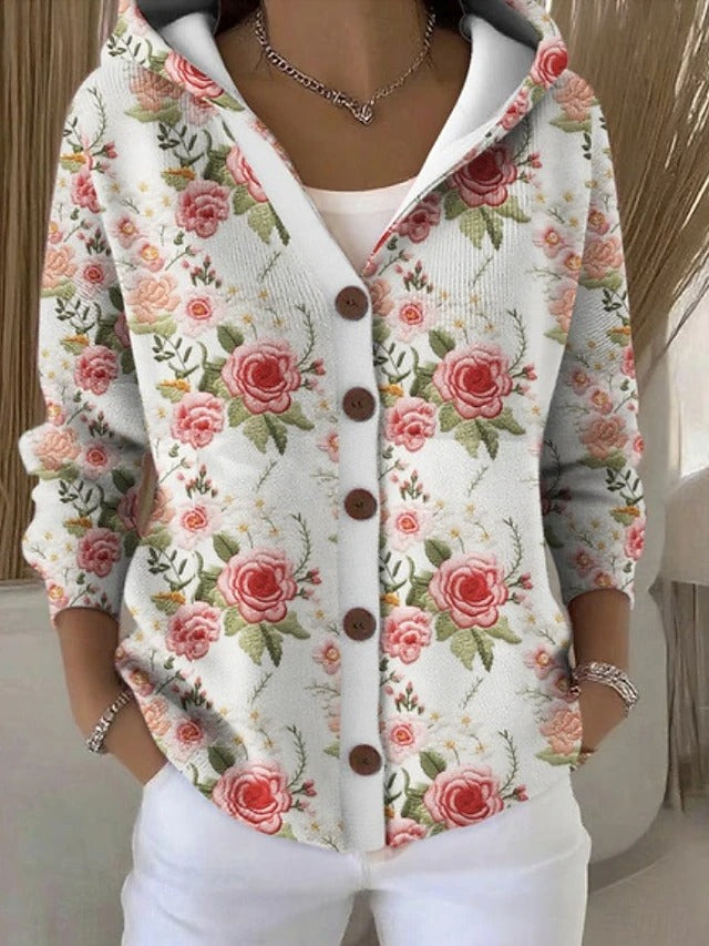 Cassidy | Artistic Warm Long Cardigan