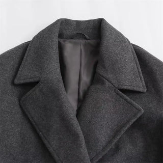 Women's Elegant Wrap Longline Coat