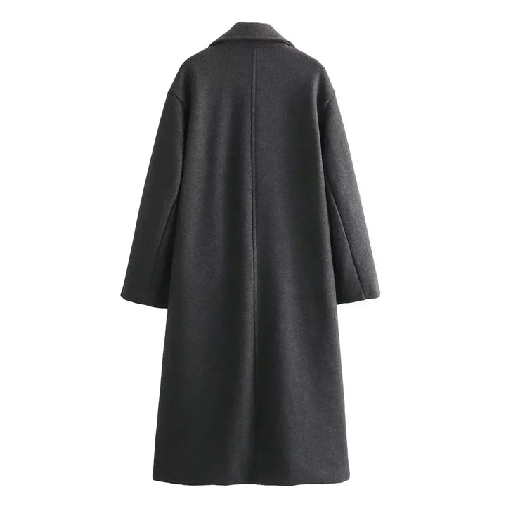 Women's Elegant Wrap Longline Coat