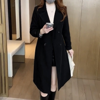 Women's Sophisticated Belted Trench Coat