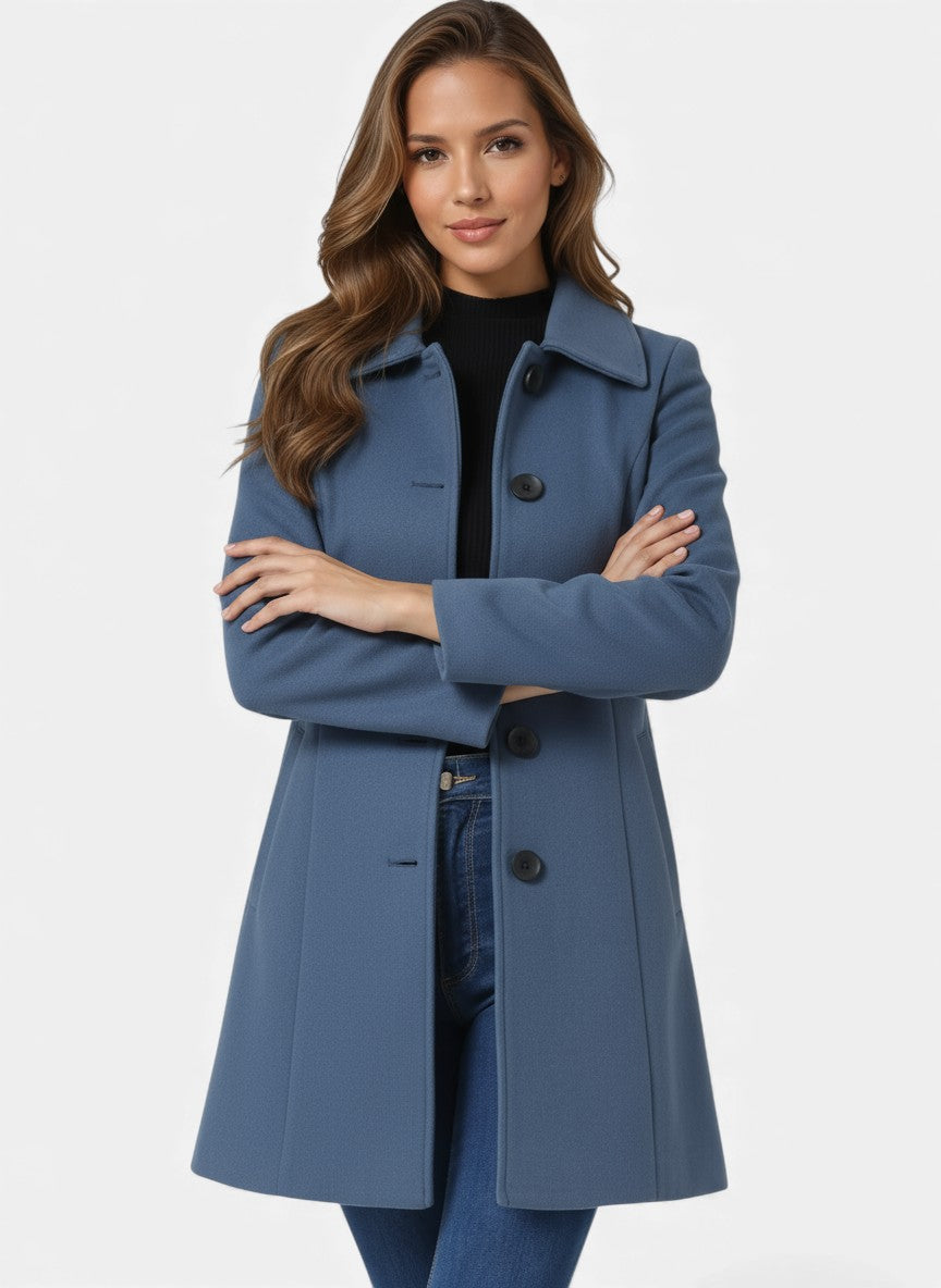 Josephine | Women's Single Breasted Winter Trench Coat
