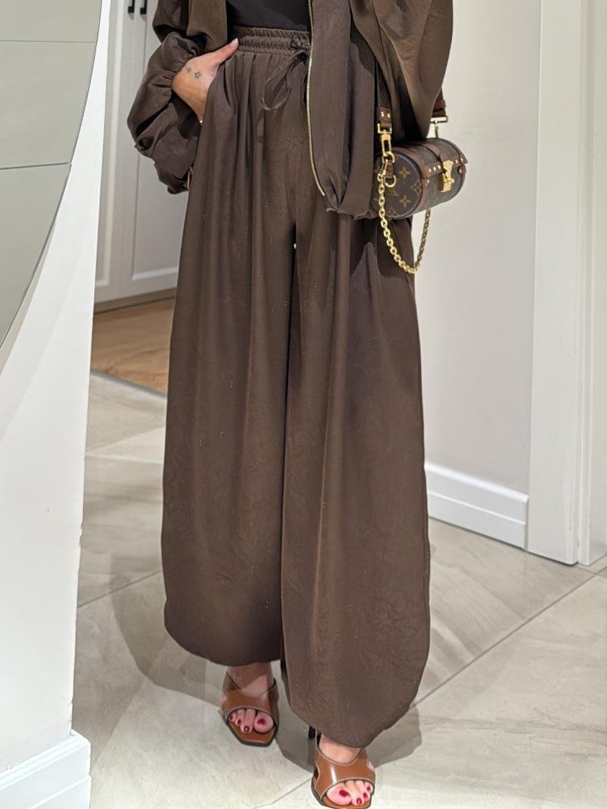 Women's Jacket & Drawstring Pants Set