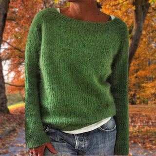 Women's Boat Neck Knit Sweater