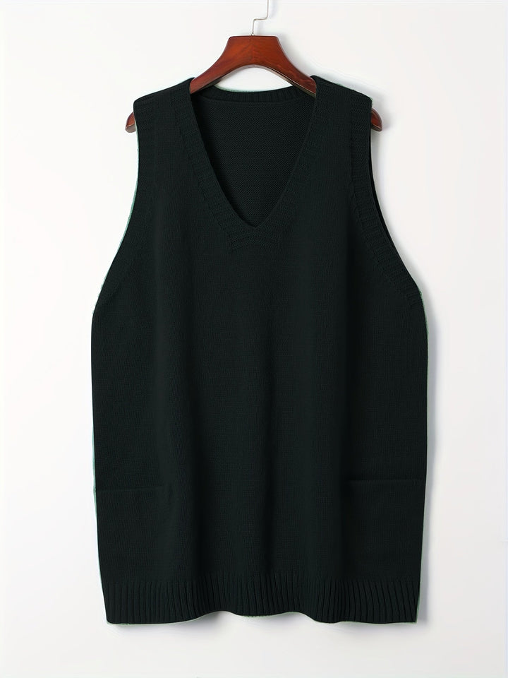 Women's Casual V-Neck Waistcoat