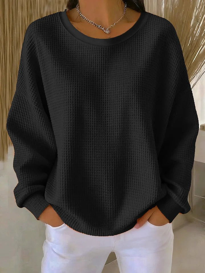 Women's Oversized Wide Collar Sweater
