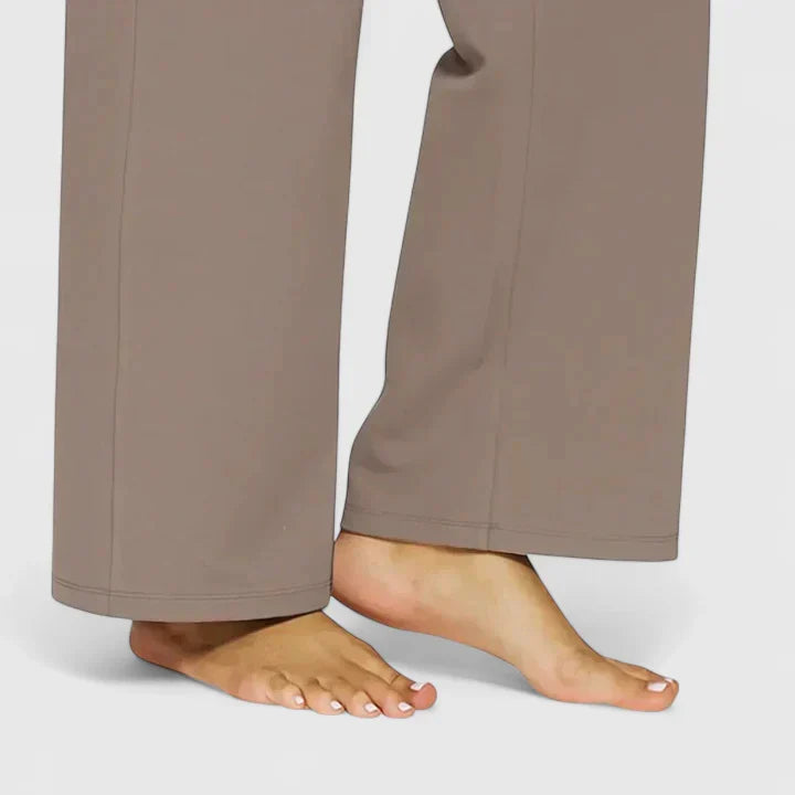 Women's Elegant Flowy Trousers