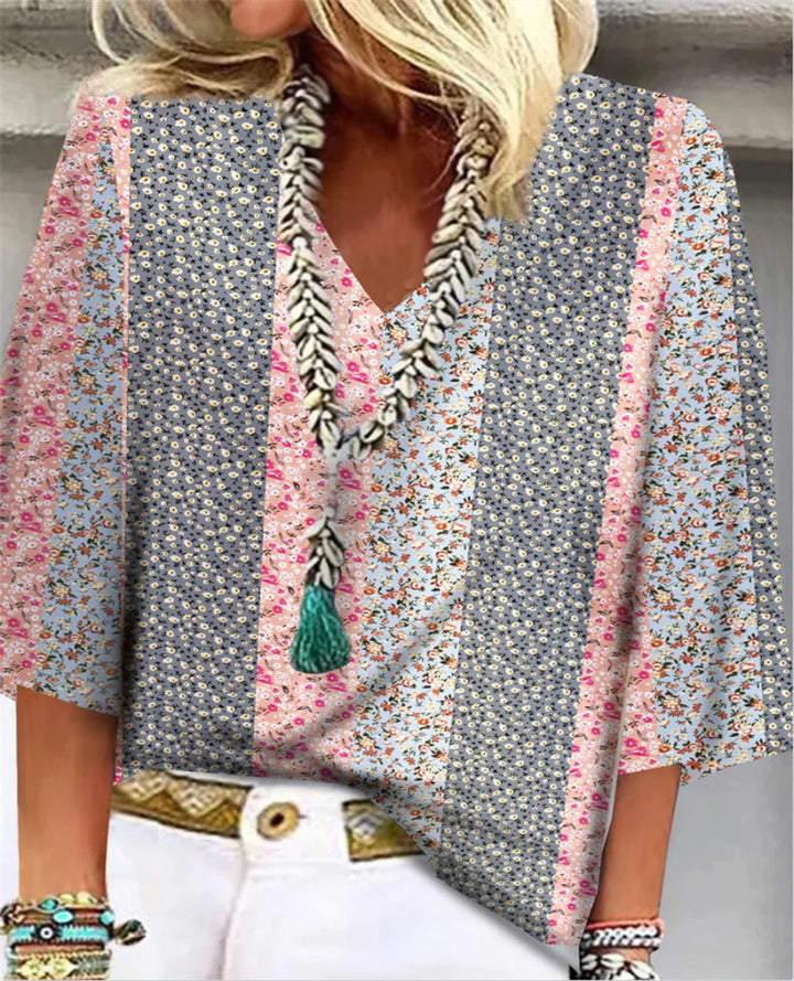 Anika | Floral Breeze Blouse