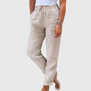 Women's Elegant High-Waist Trousers