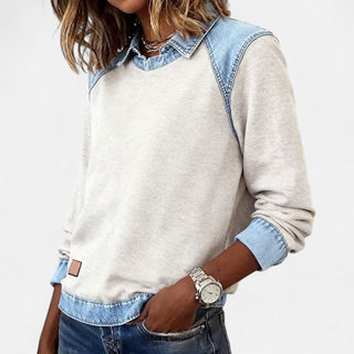 Women's Layered Collar Sweater