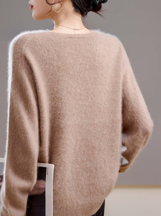 Women's Soft Knit V-Neck Sweater