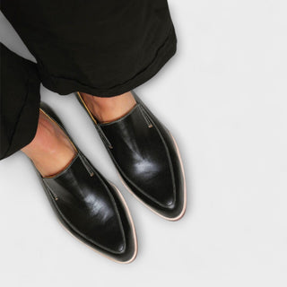 Women's Comfortable Black Loafers