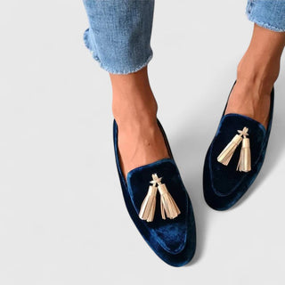 Women's Flat Tassel Loafers
