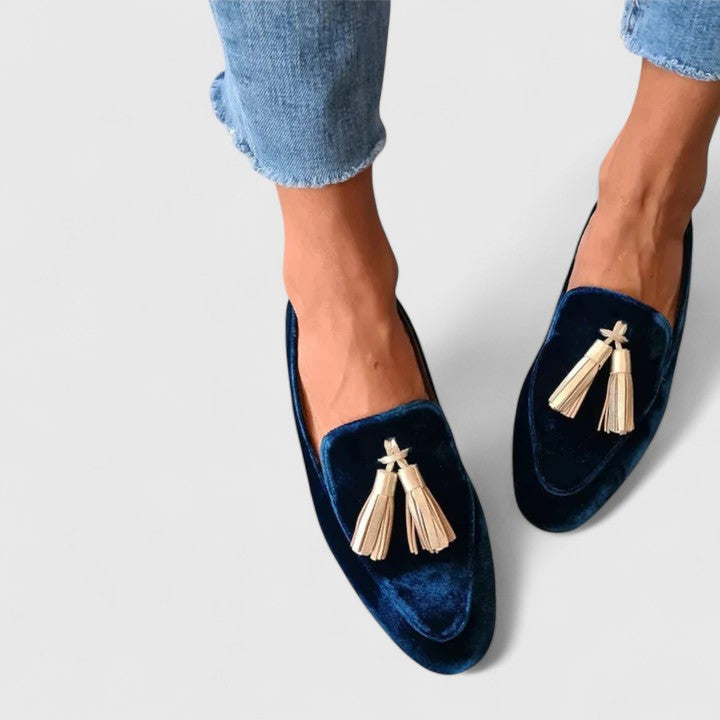 Women's Flat Tassel Loafers