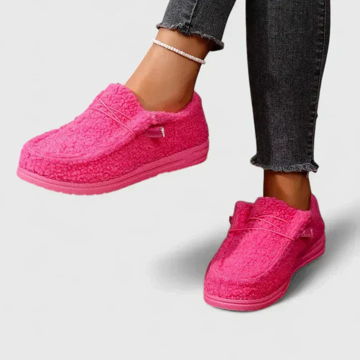 Women's Textured Slip-On Loafers