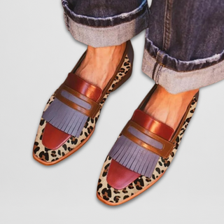 Women's Fringe Detail Loafers