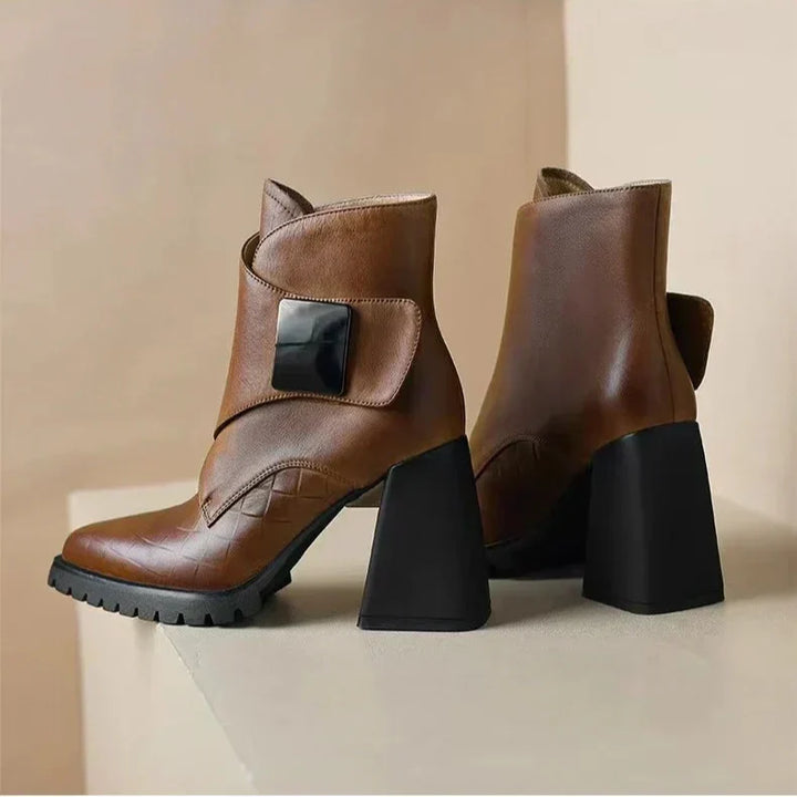 Women's Strap Buckle Ankle Boots