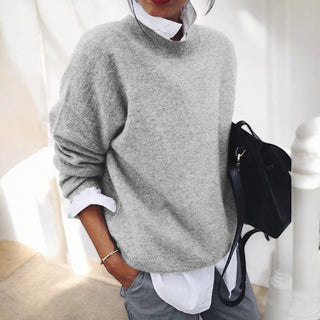 Women's Fine Knit Crew Sweater