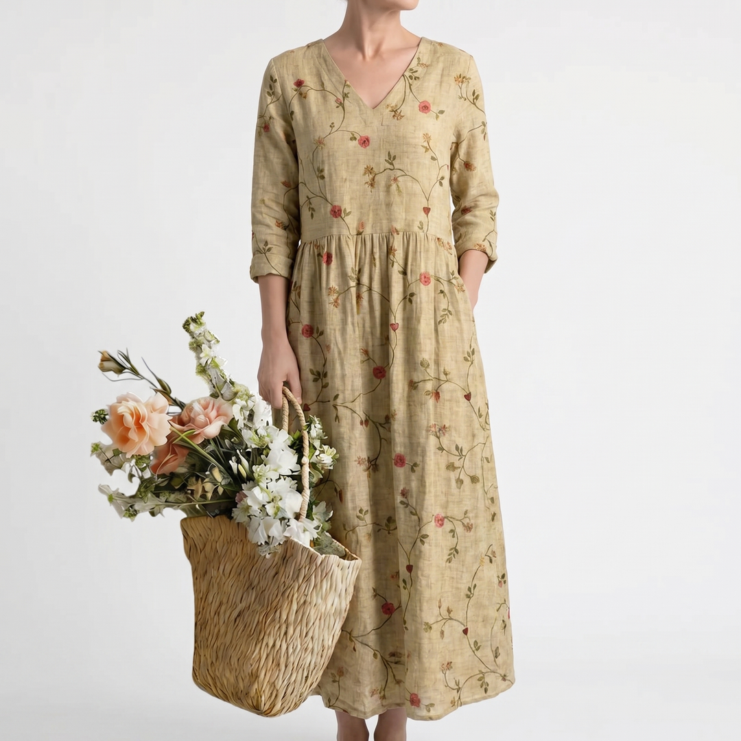 MARINA | FLORAL MAXI DRESS