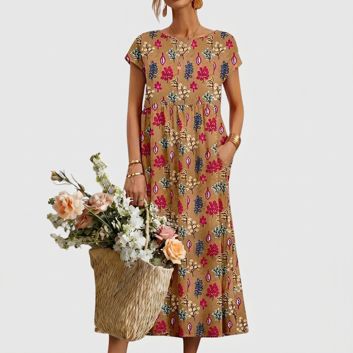 VALENCIA | CHIC FLORAL DRESS