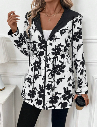 Women's Reversible Leopard Print Coat