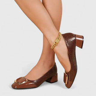 Women's Block Heel Loafers