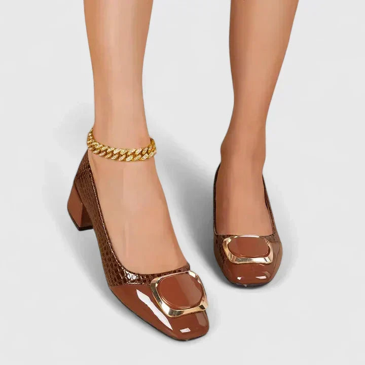 Women's Block Heel Loafers