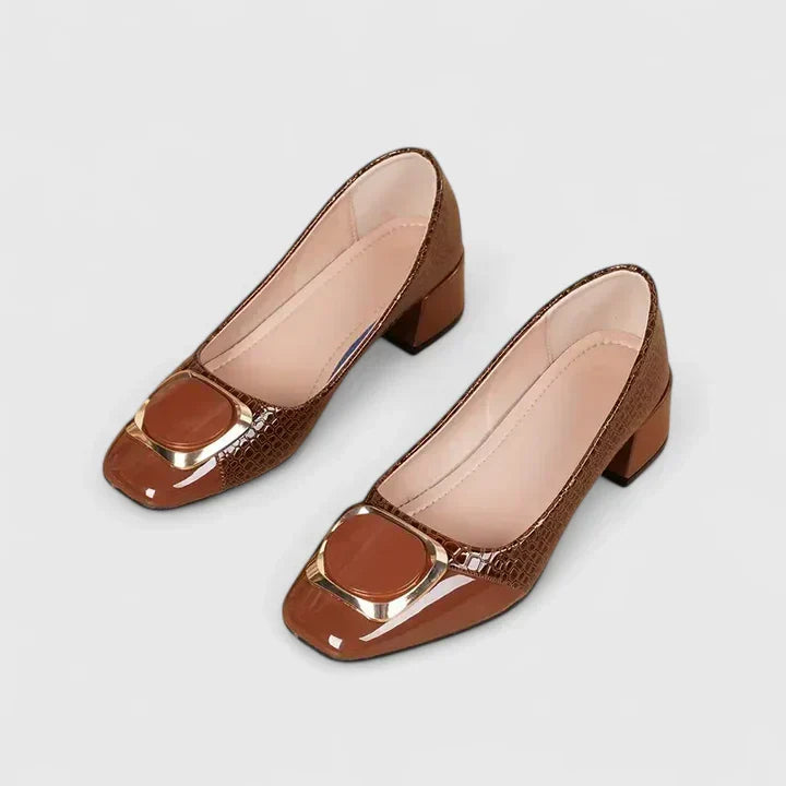 Women's Block Heel Loafers