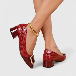 Women's Block Heel Loafers