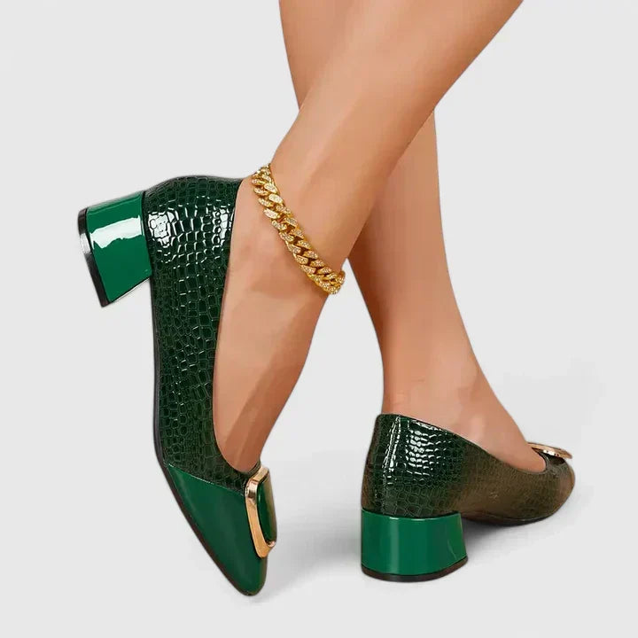 Women's Block Heel Loafers