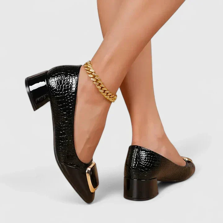 Women's Block Heel Loafers