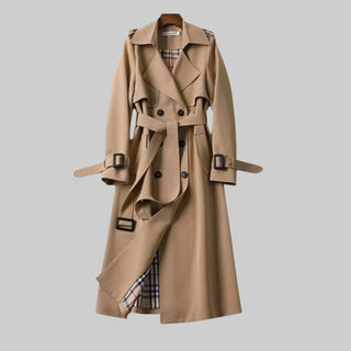 Women's Classic Belted Trench Coat