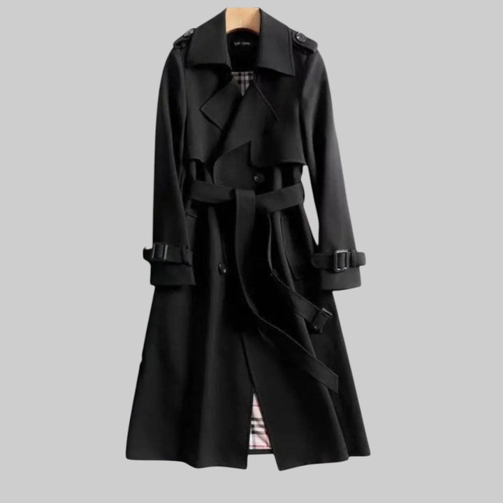 Women's Classic Belted Trench Coat