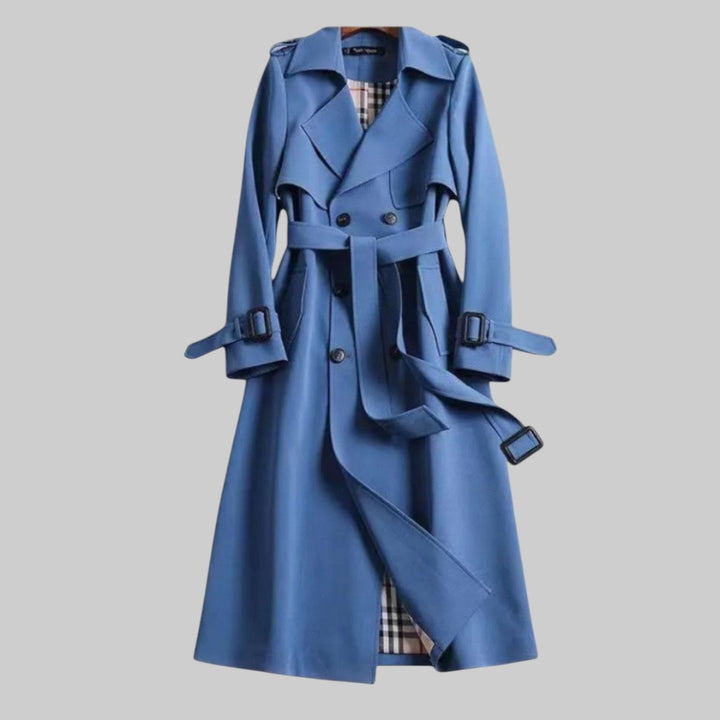 Women's Classic Belted Trench Coat