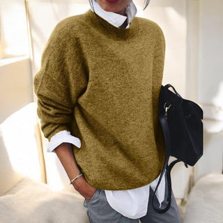 Women's Fine Knit Crew Sweater