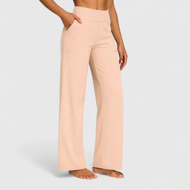 Women's Elegant Flowy Trousers