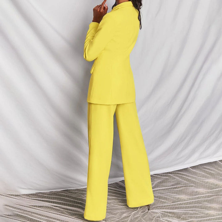 Women's Blazer & Trousers Suit Set