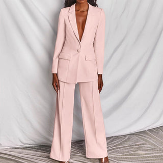 Women's Blazer & Trousers Suit Set