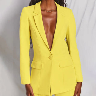 Women's Blazer & Trousers Suit Set